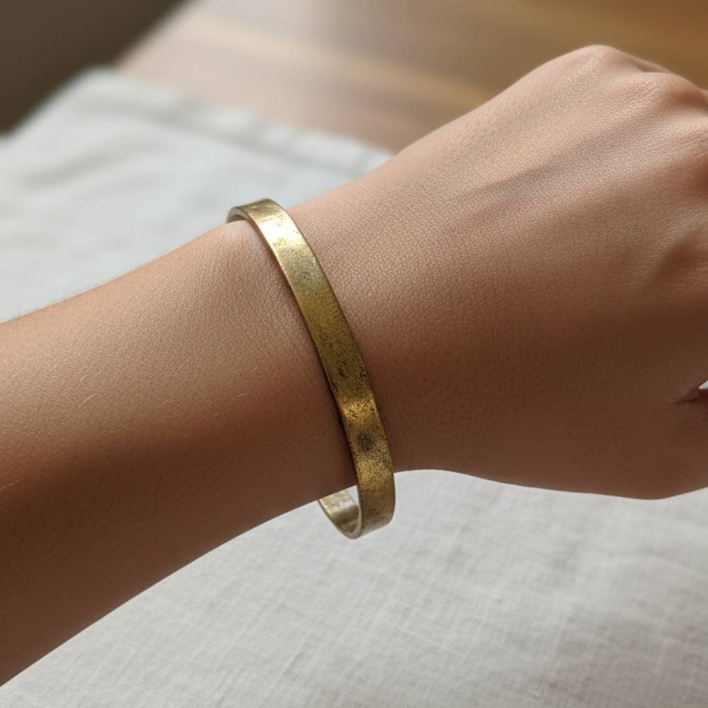 Bracelet Jonc "Aura Dorée"